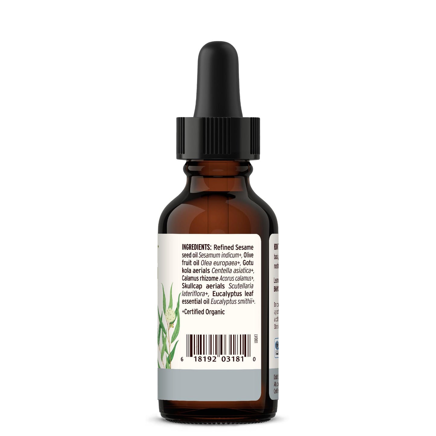 Banyan Botanicals Organic Nasya Oil – Herbal Nasal Drops for Clear Breathing – Ayurvedic Nose Moisturizer & Sinus Lubricant for Dryness & Travel – 1 oz – USDA Organic, Chemical-Free