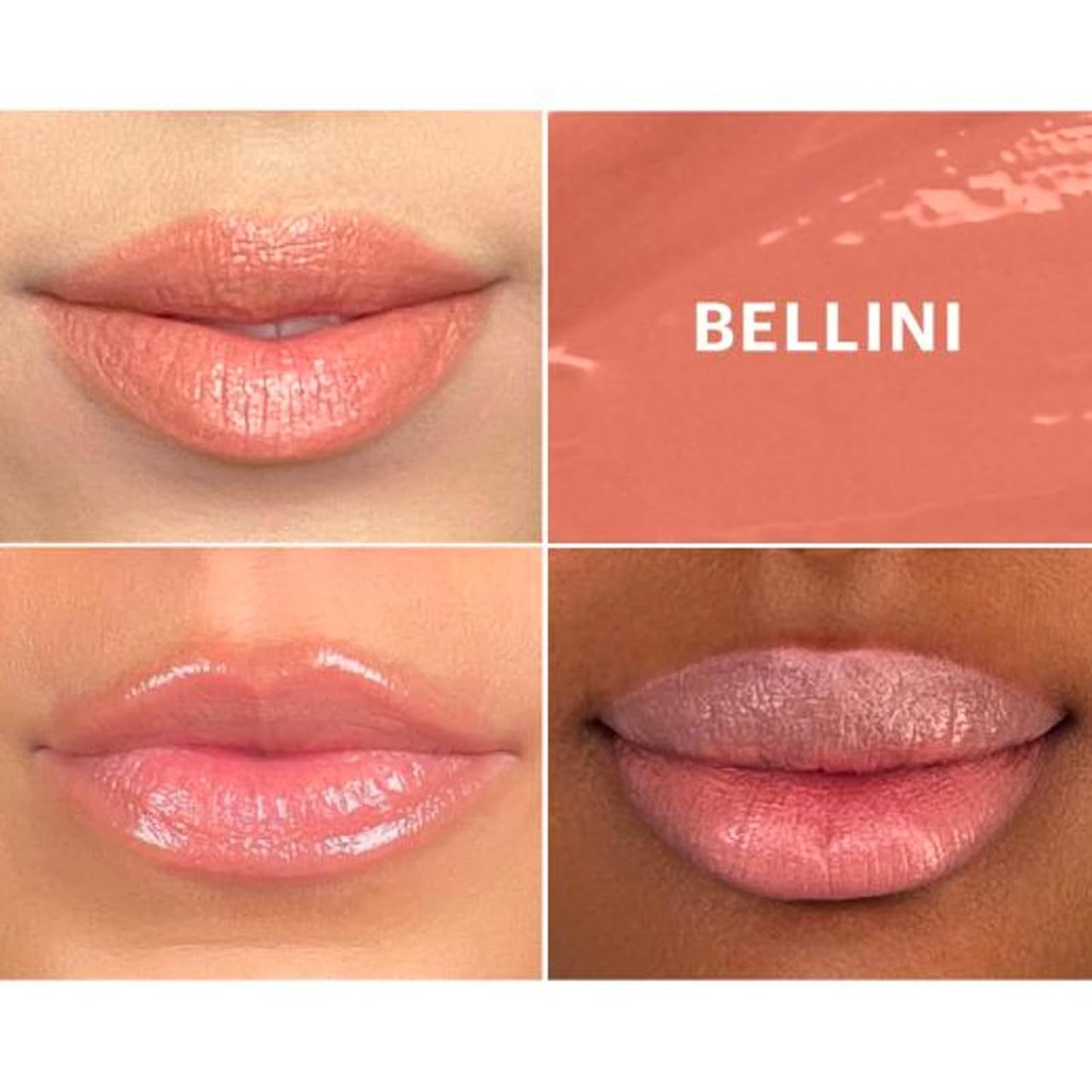 High Shine Glo Skin Beauty Cream Glaze Lip Crayon - Intense Color & Long-Lasting (Chiffon)