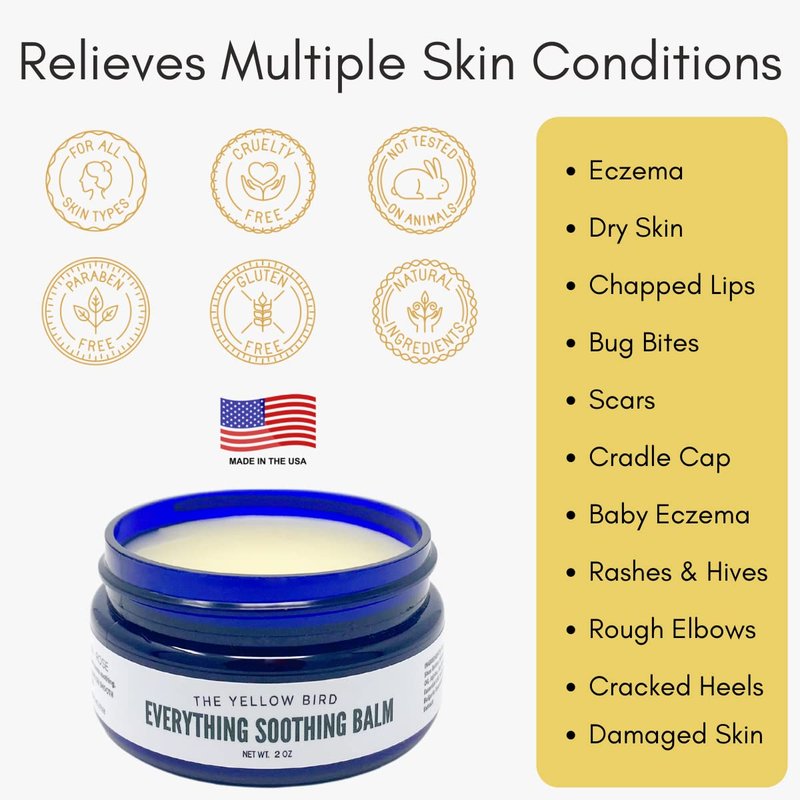 Everything Soothing Multi-Purpose Skin Balm - Arnica, Chamomile & Copaiba | 2 Oz