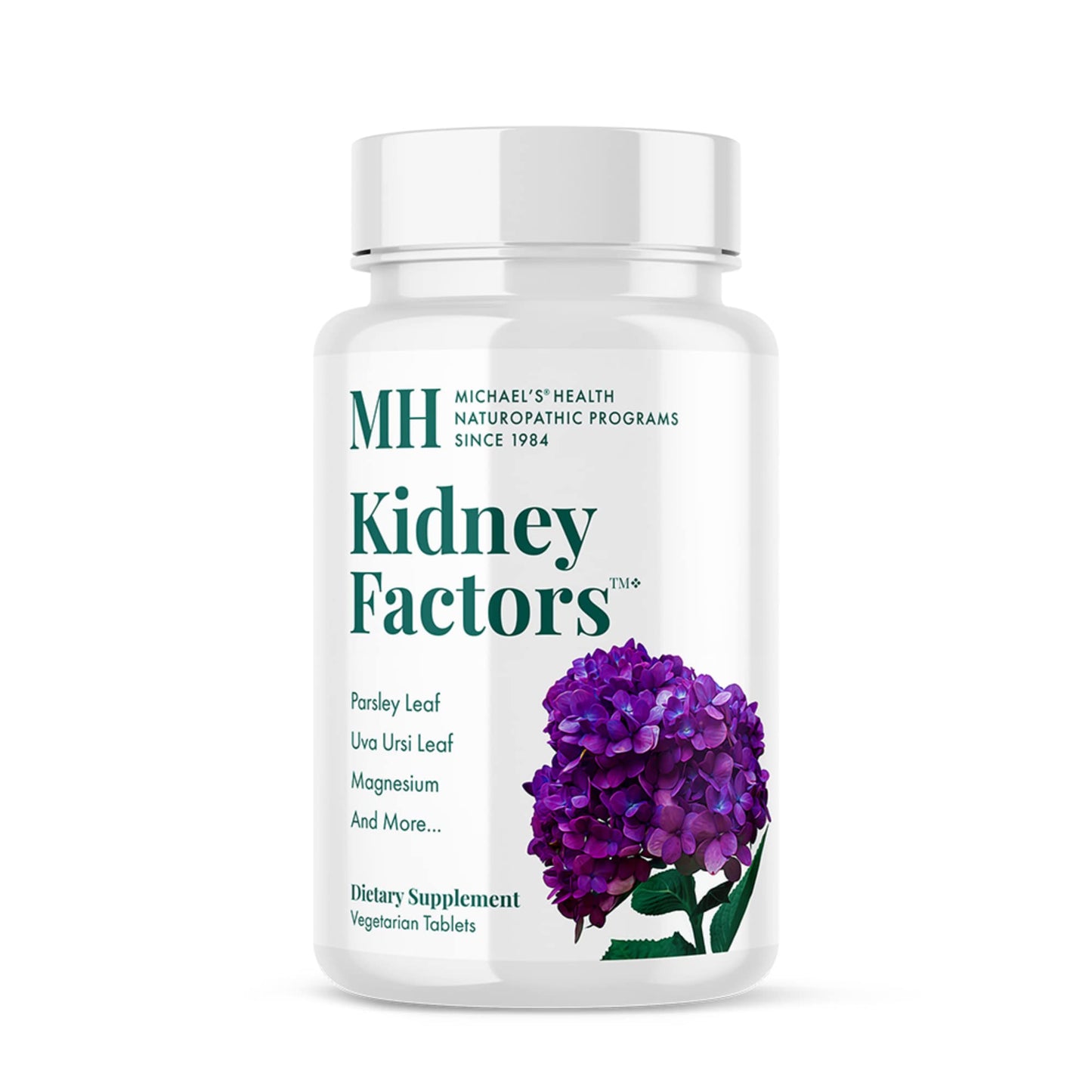 Michael's Health Naturopathic Programs Kidney Factors - 60 Vegetarian Tablets - Nutrients for Kidney Function - Gluten Free, Kosher - 20 Servings