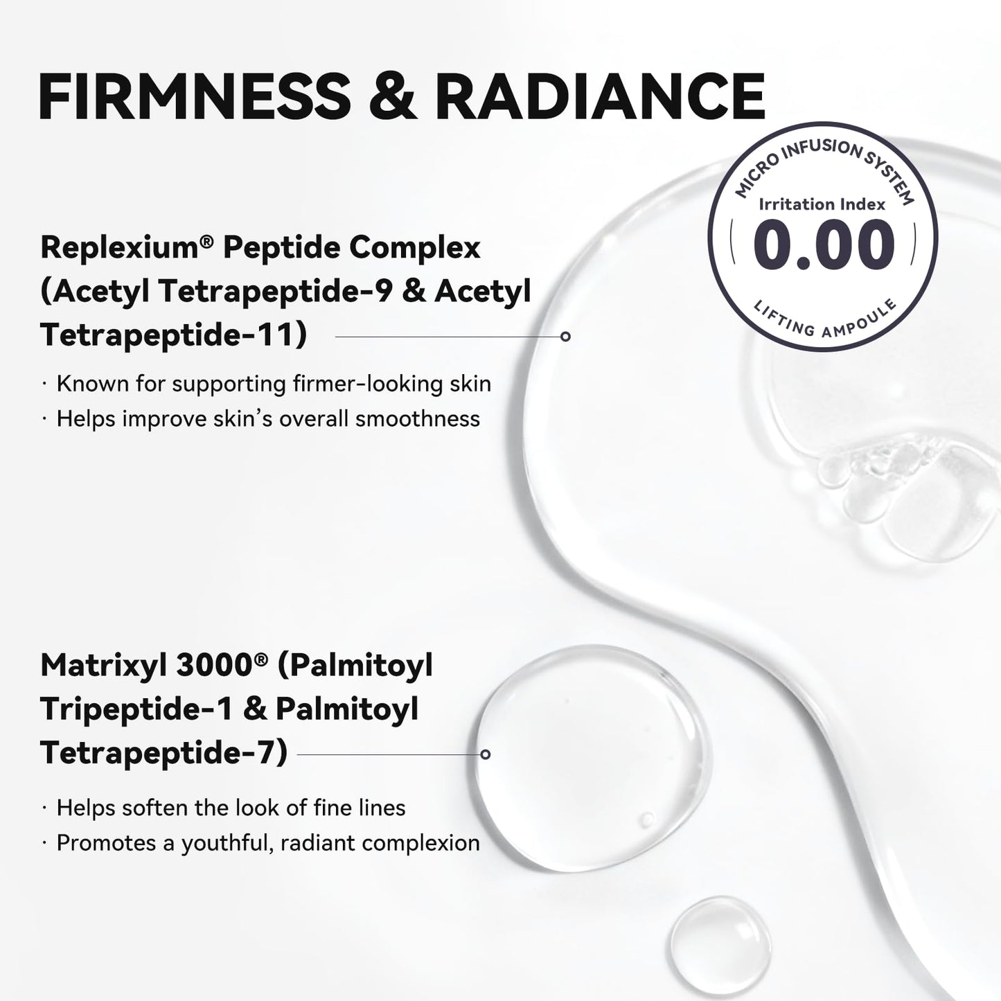 Styirl Micro Infusion System for Face – Hydrating Serum with Hyaluronic Acid & Peptides, Firmer Radiant Skin, Face Serum and Stamp 0.25mm (3-Month Supply)