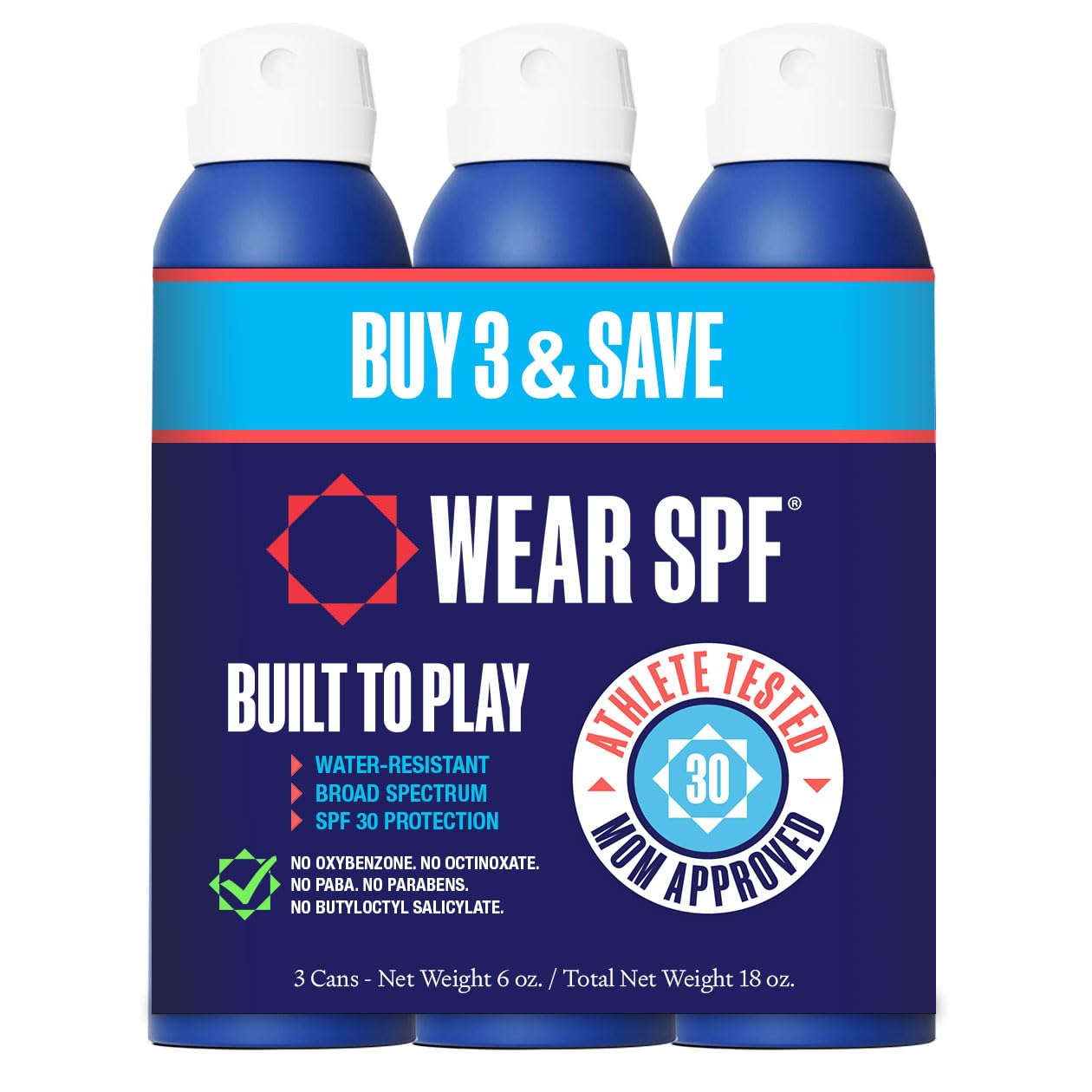 Wear SPF Mineral Performance Sunscreen Spray – Water & Sweat-Resistant SPF (3)