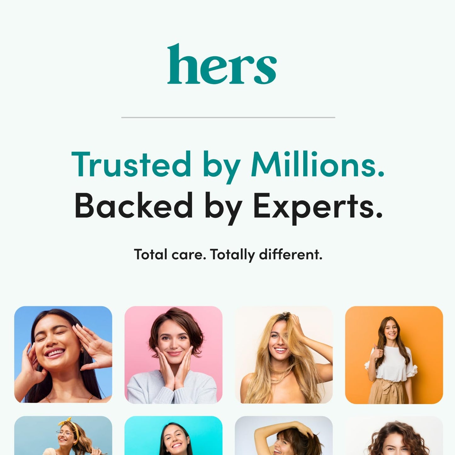 hers Full Volume Conditioner - Biovolume 128, Argan Oil, & Biotin Formula - Volumizing Conditioner for Fine Hair - Paraben-Free & Cruelty-Free - Coastal Cedar Citron Scent - 6.4 Fl Oz, 2 Pack