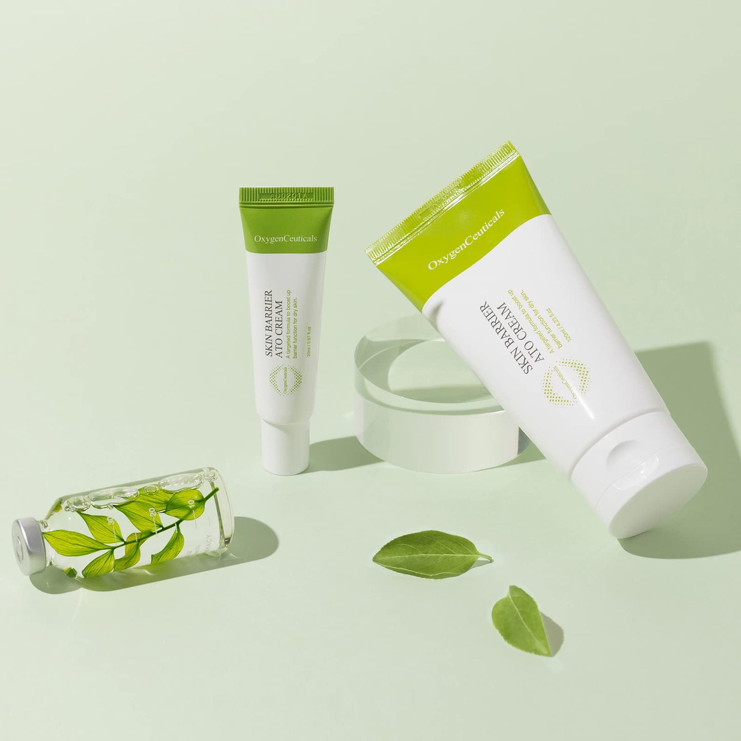 OxygenCeuticals Skin Barrier Ato Cream – Protective Cream with Fucoidan V, Shea Butter & Centella Asiatica, Strengthen Skin Barrier & Soothe Sensitive Skin. 0.67 fl.oz (20ml)
