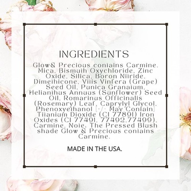 Mom's Secret Pressed Mineral Blush. Made in the USA. 0.14 oz. (Mocha)