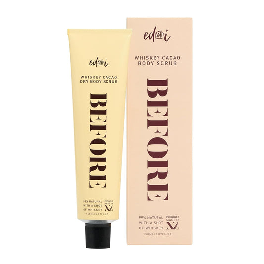Whiskey Cacao Body Scrub - Exfoliating Dry Skin Treatment with Nourishing Oils | 5.07 oz