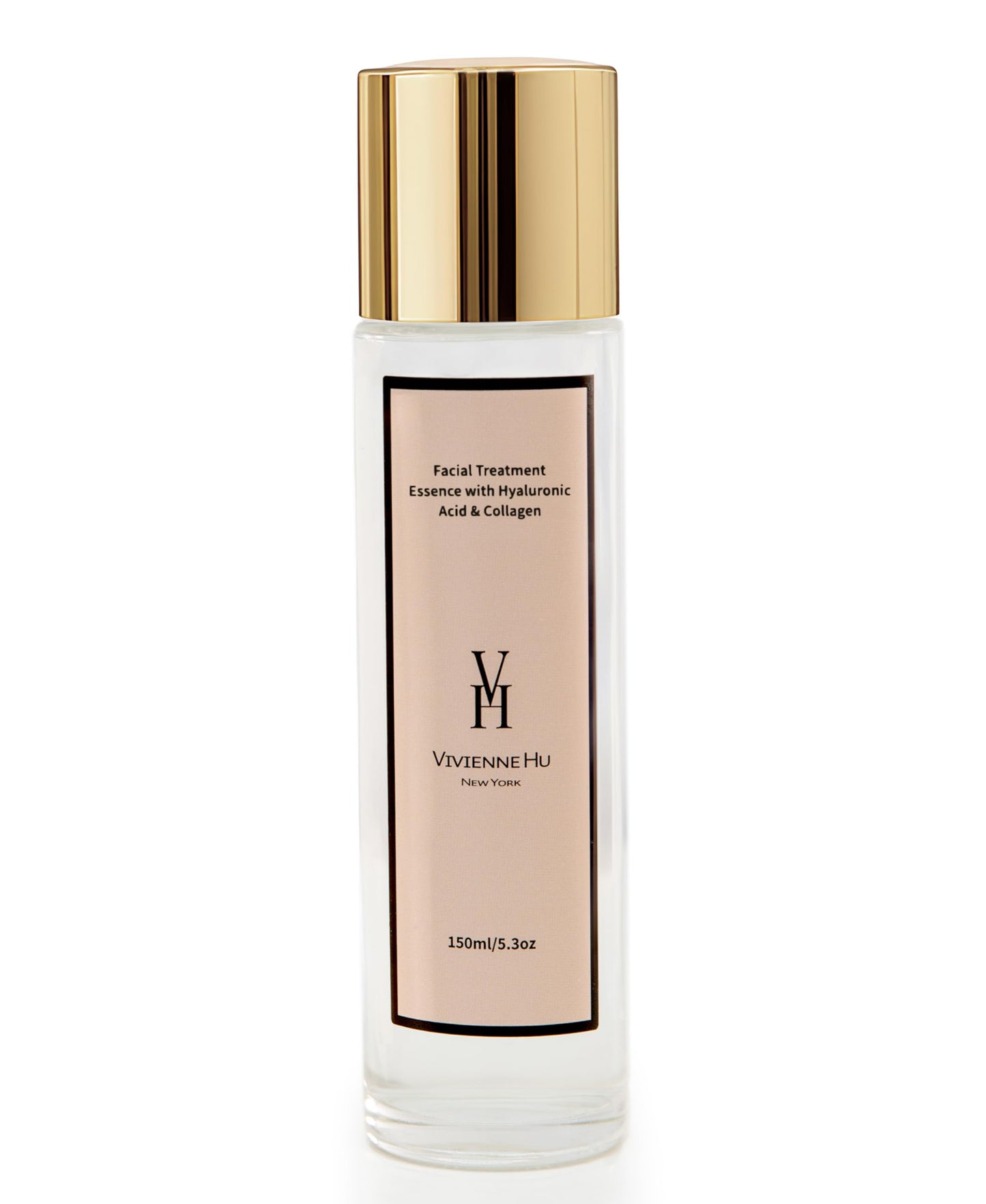 VivienneHu Facial Treatment Essence with Hyaluronic Acid & Collagen, Anti-Aging Essence Skincare to Reduce the Appearance of Fine Lines, Refines Texture, Improves Firmness & Dark Spots, 5.3Oz, 150g