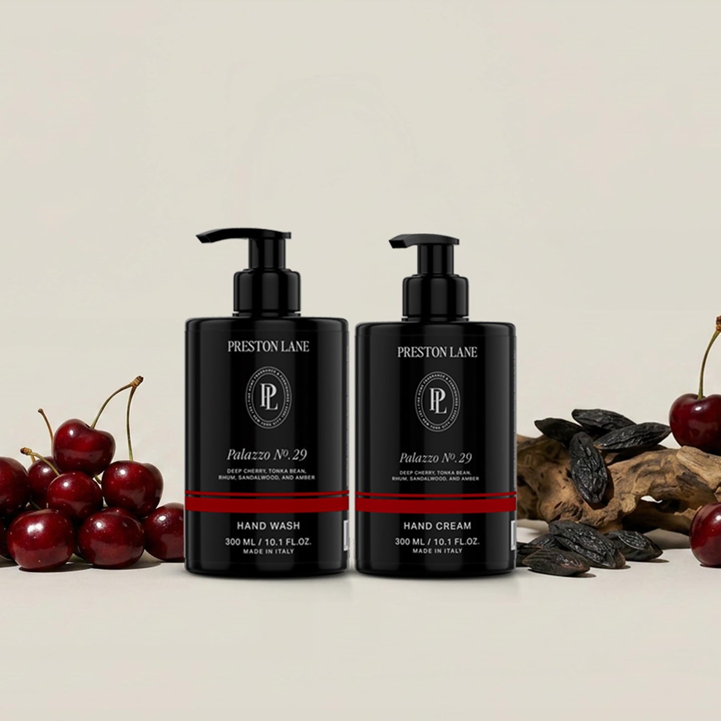 Preston Lane Hand Soap & Lotion Set, Palazzo no. 29 Scent – Hydrating Hand Wash and Moisturizing Hand Cream Duo | Clean Ingredients, Vegan & Cruelty Free Bathroom and Kitchen Essentials Gift Set