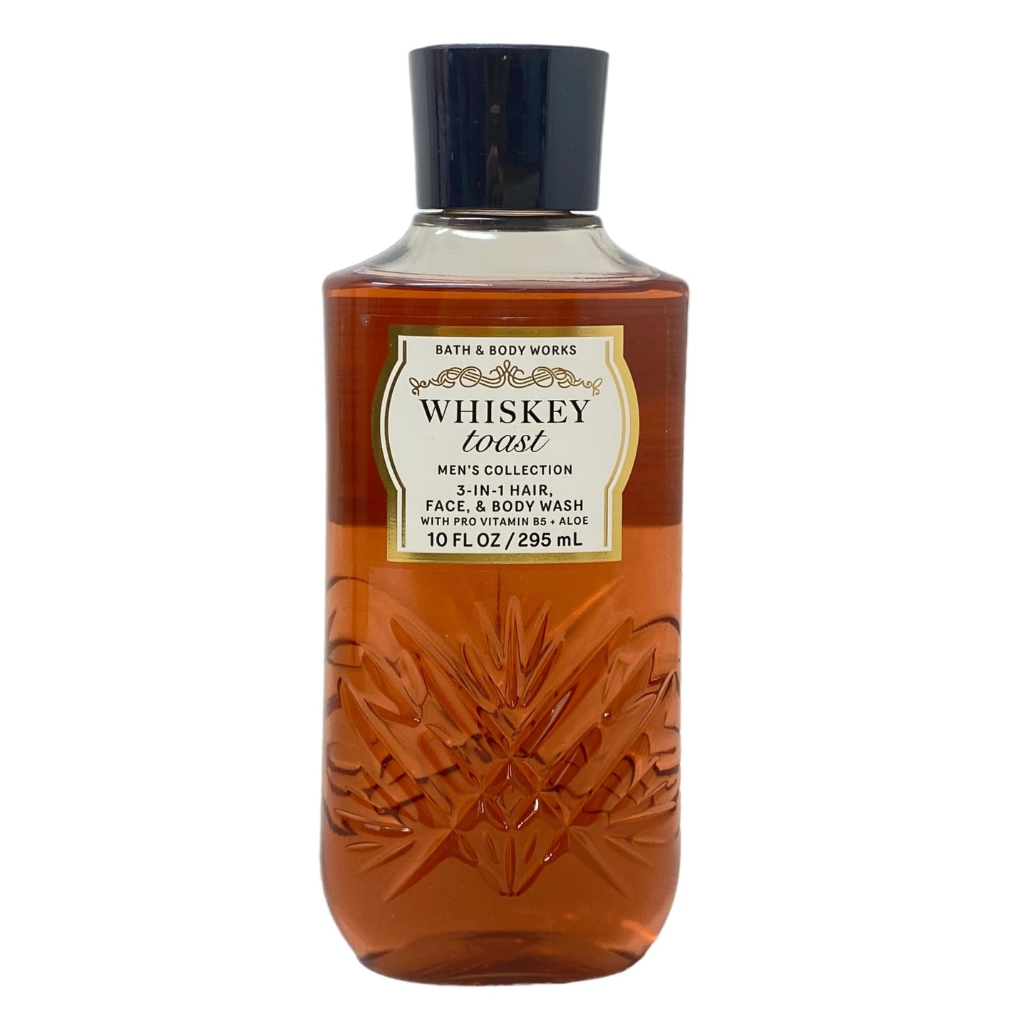 Bath & Body Works Men's Collection Whiskey Toast - 3 Pack of 3-In-1 Hair, Face and Body Wash with a Cabin Spice Bar Soap