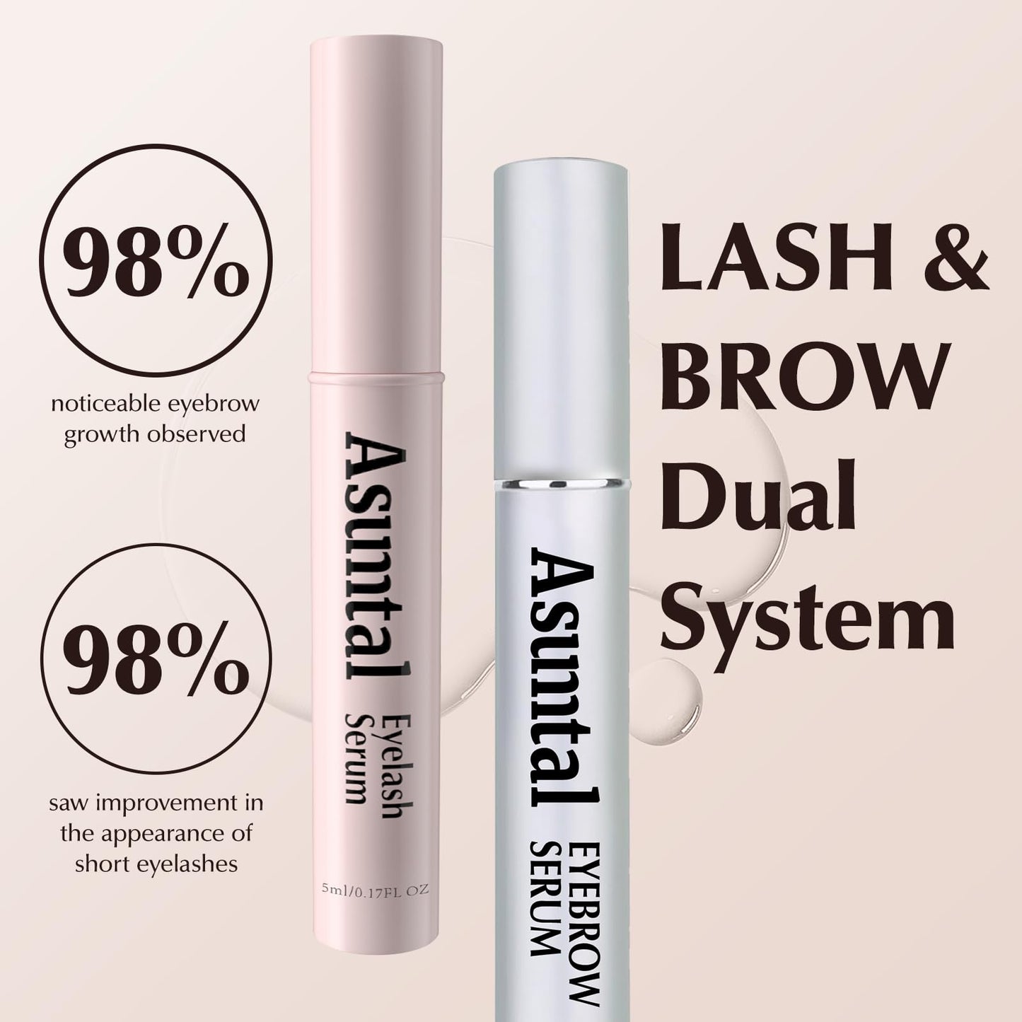 Eyelash Serum and Eyebrow Serum 2 Pack