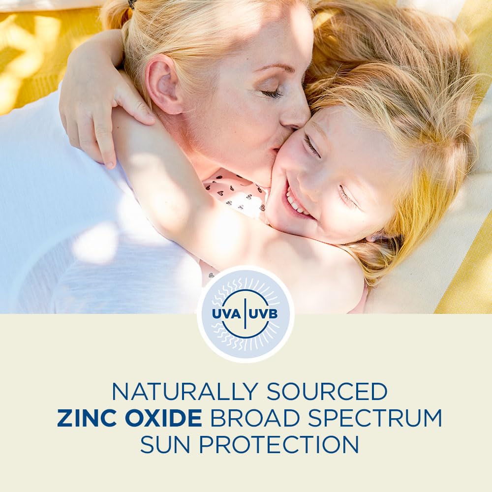 Coppertone Pure and Simple Zinc Oxide Mineral Sunscreen Spray SPF 50, Water Resistant Sunscreen for Sensitive Skin, Hypoallergenic and Fragrance Free, 5 Oz Can, Pack of 3