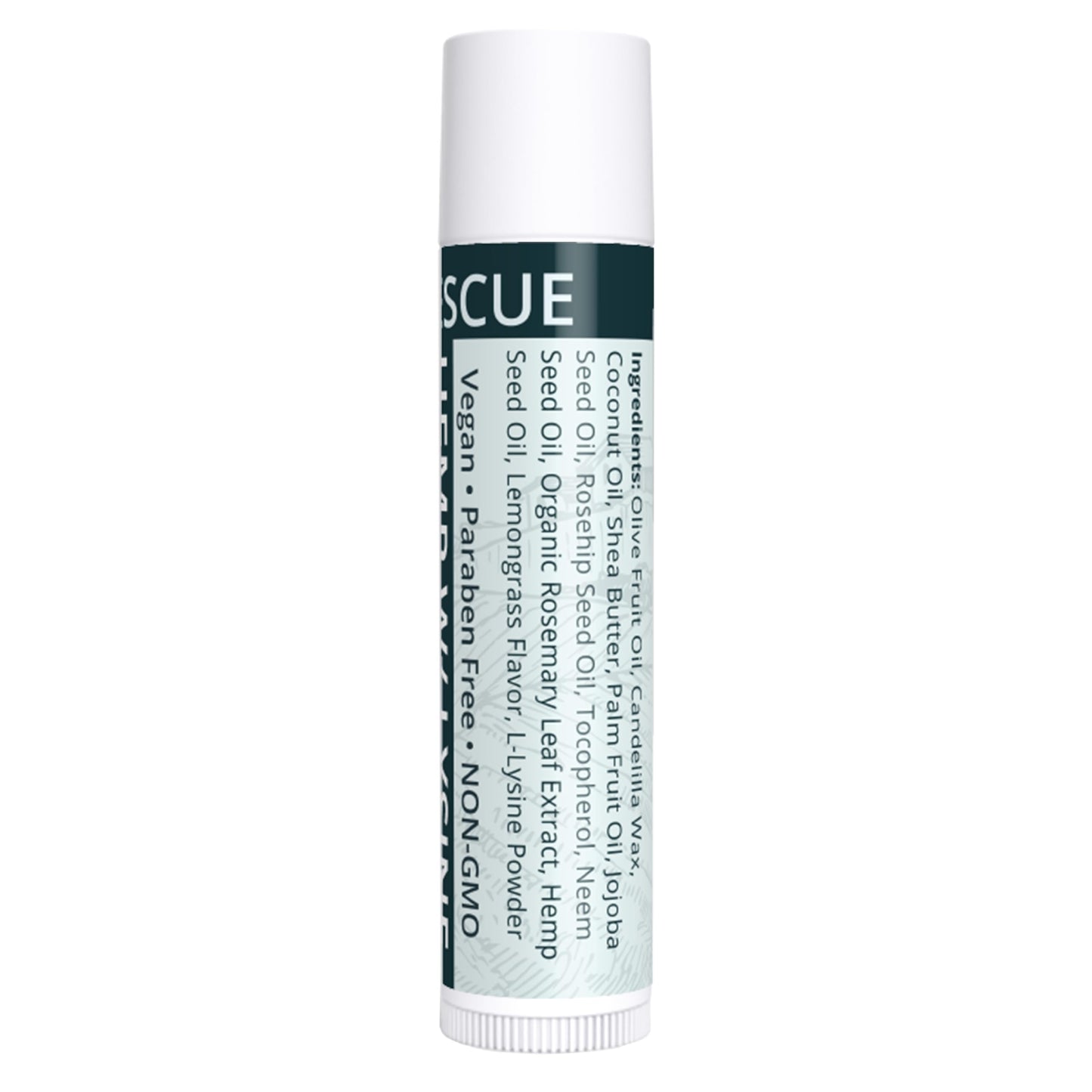 Hemp Lip Balm with L-Lysine & Seed Oil | Intense Lip Conditioner for Softness & Moisture Retention | Natural Botanical Lip Care (3 Tubes)