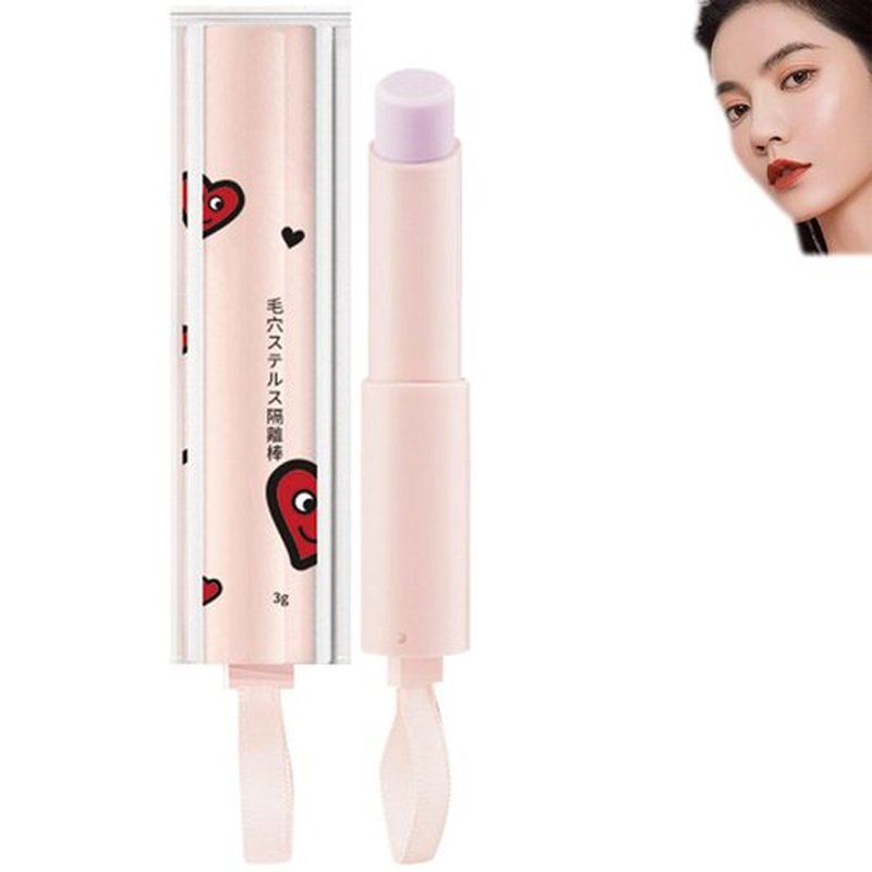 2024 New Magical Pore Eraser Waterproof Face Primer Stick, Invisible Pore Primer Stick, Pore Concealer Stick, Invisible Pore Base Stick, Pore Filling Primer Stick (2pcs)
