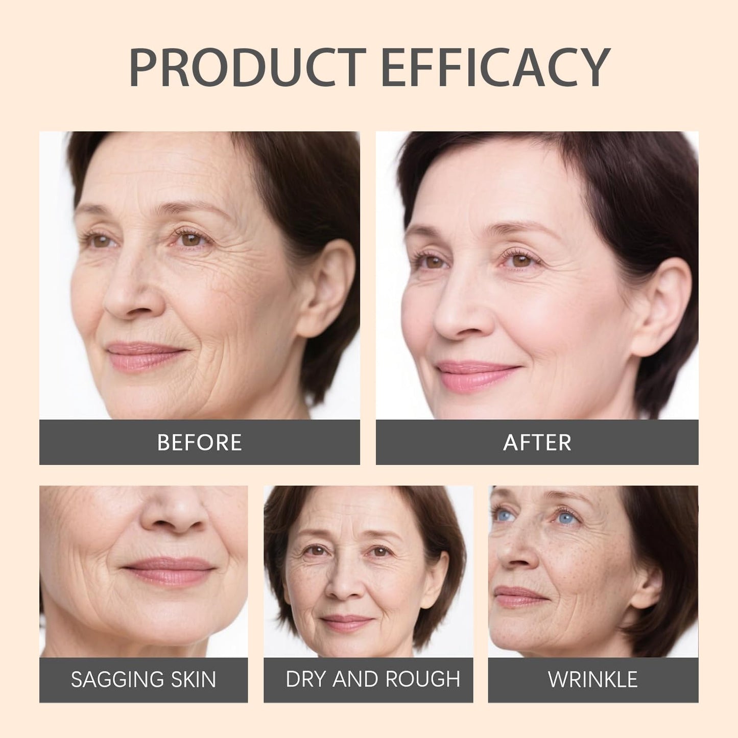 Glow Intensive Silk Peptide Intensive Lifting Ampoule, Deep Collagen Silk Peptide Intensive Lifting Ampoule Serum Korean Anti Aging Serum for Face Tightening and Lifting (1pc*50ML)
