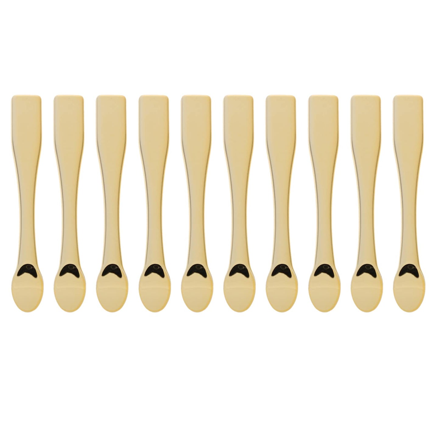 FOMIYES Facial Mask Spoon Abs Cosmetic Scoop 2.4 Inch Mini Makeup Spatula for Even Application of Creams Serums Lotions Skincare Tool for Home Travel
