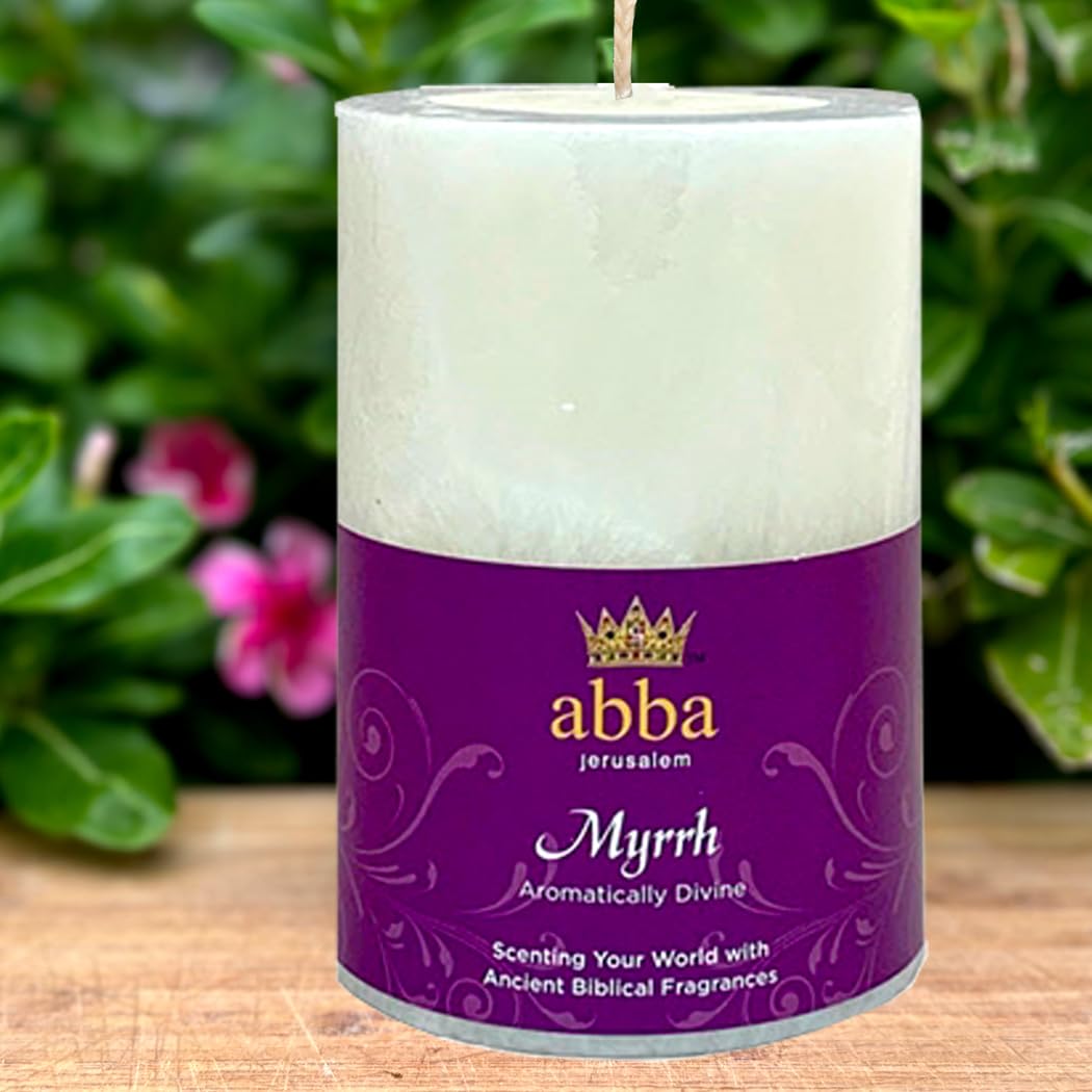 Abba Oil Body Lotion - Myrrh (8 oz with pump) 1 pk 8 Ounce