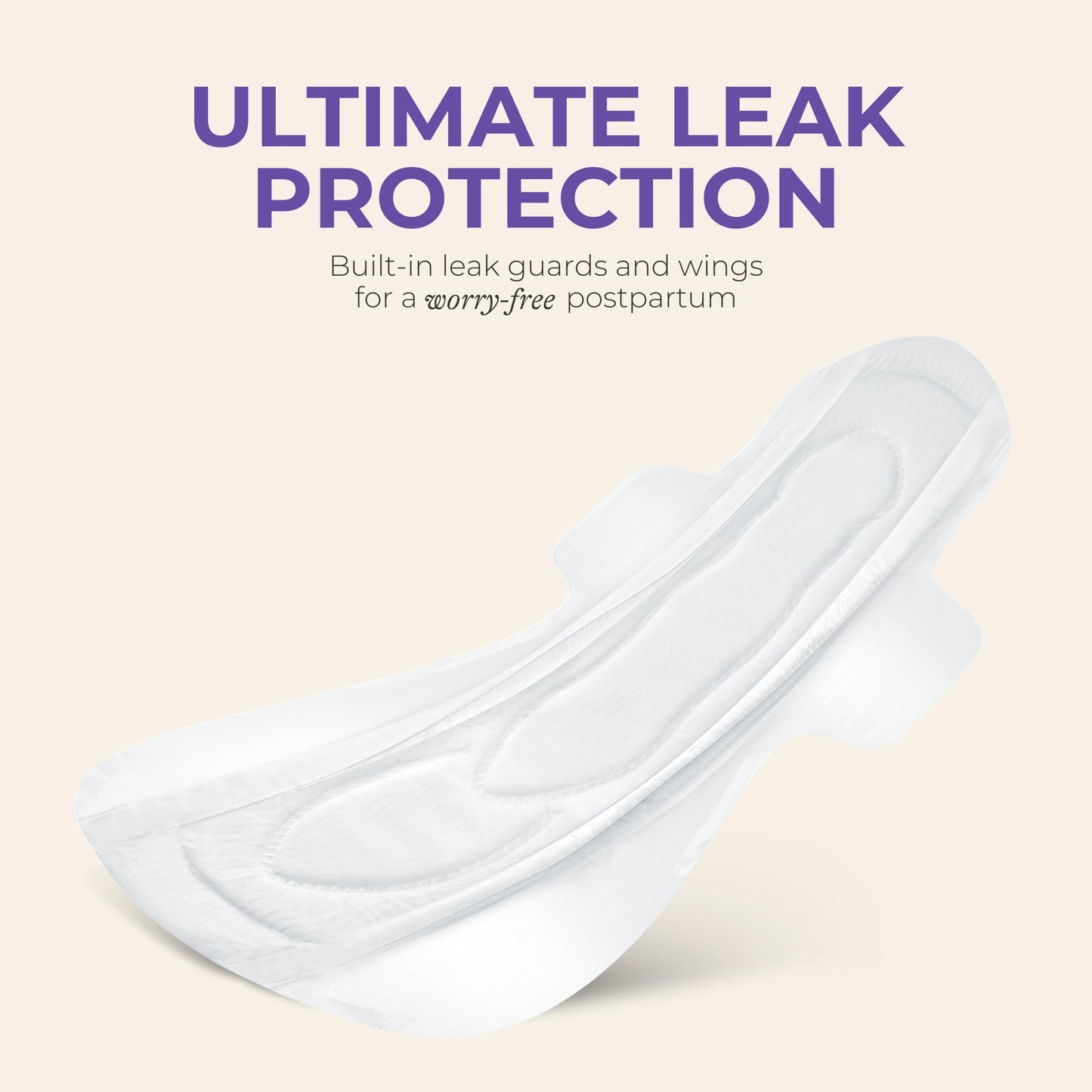 Lansinoh Peace of Mind Leak Protection & Postpartum Kit, 28-Piece