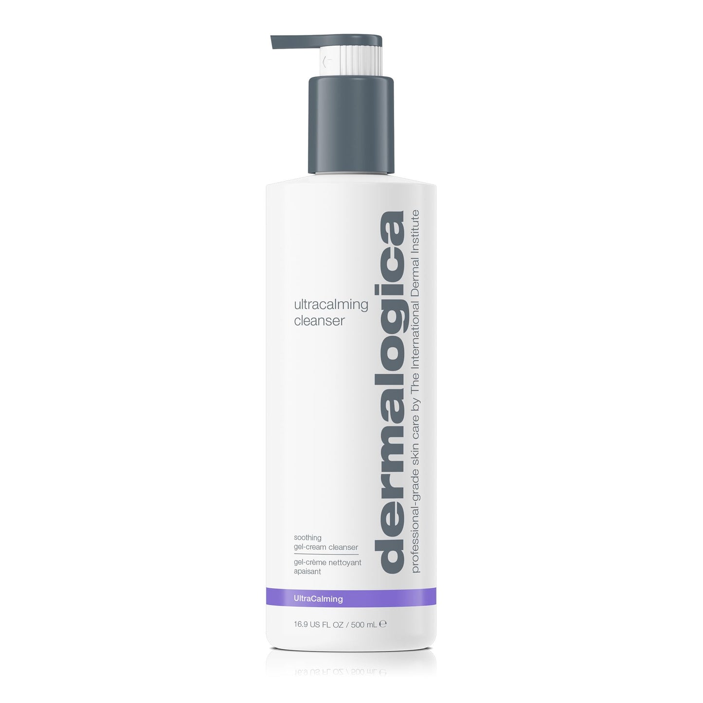 Dermalogica Ultracalming Cleanser, Gentle Face Wash for Sensitive Skin - Calms and Cools Redness and Discomfort, PH Balanced, Non- Foaming, Gel Cream Type, 16.9 Fl Oz