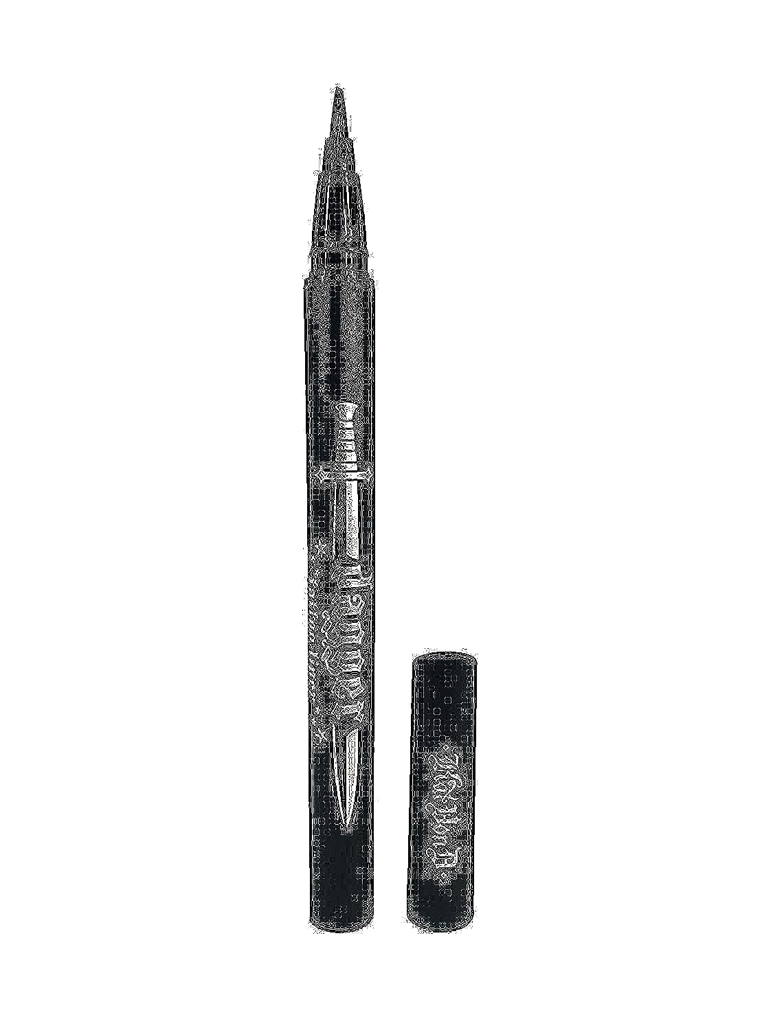 Waterproof Liquid Eyeliner - KVD Beauty Dagger Tattoo Liner in Trooper Black