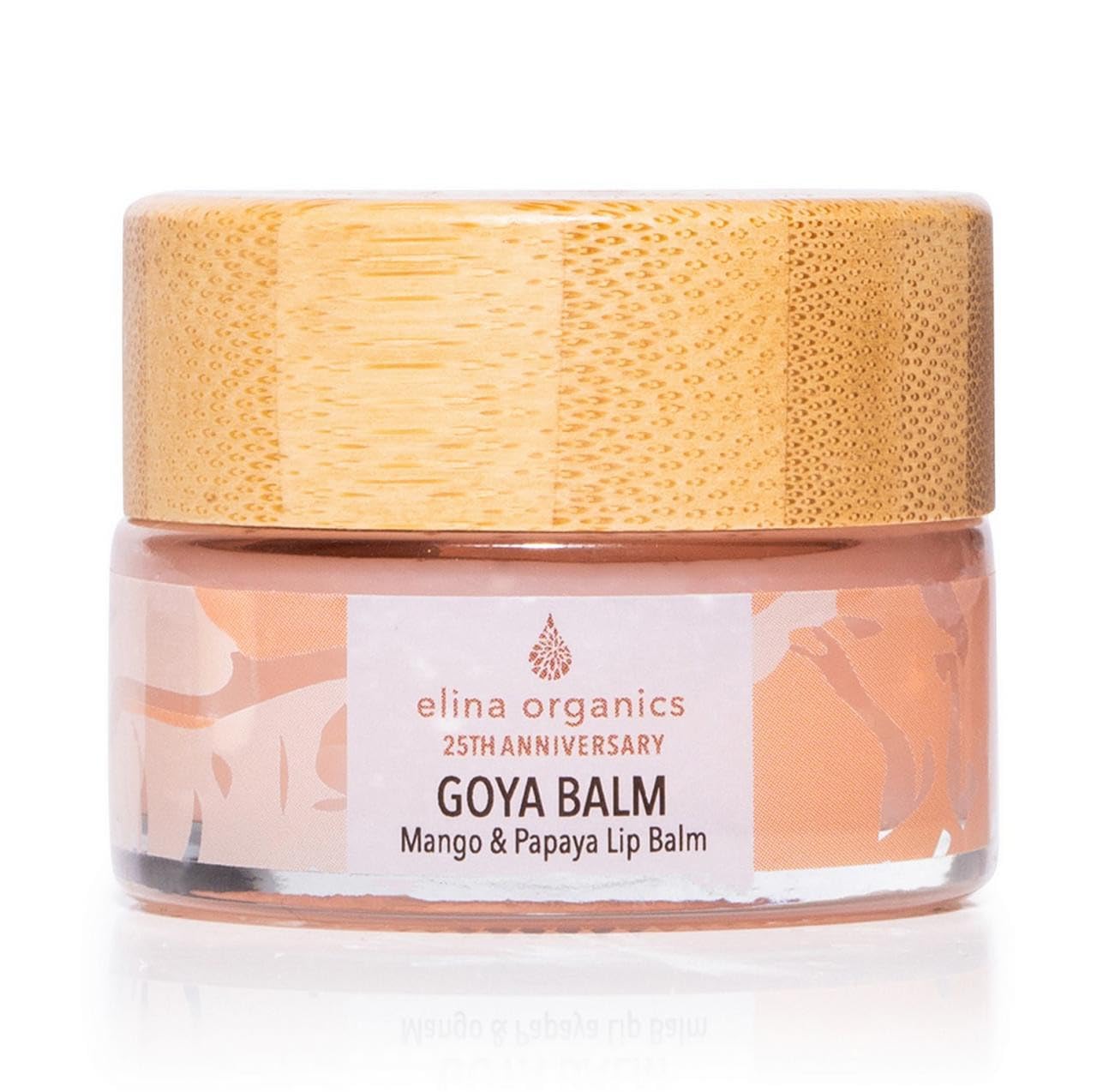 Elina Organics Goya Balm, 0.5oz – Soothing Botanical Face & Body Balm with Castor Oil, Mango, Papaya & Orange – Handcrafted Natural Skin Nourishment for Redness and Sensitivity