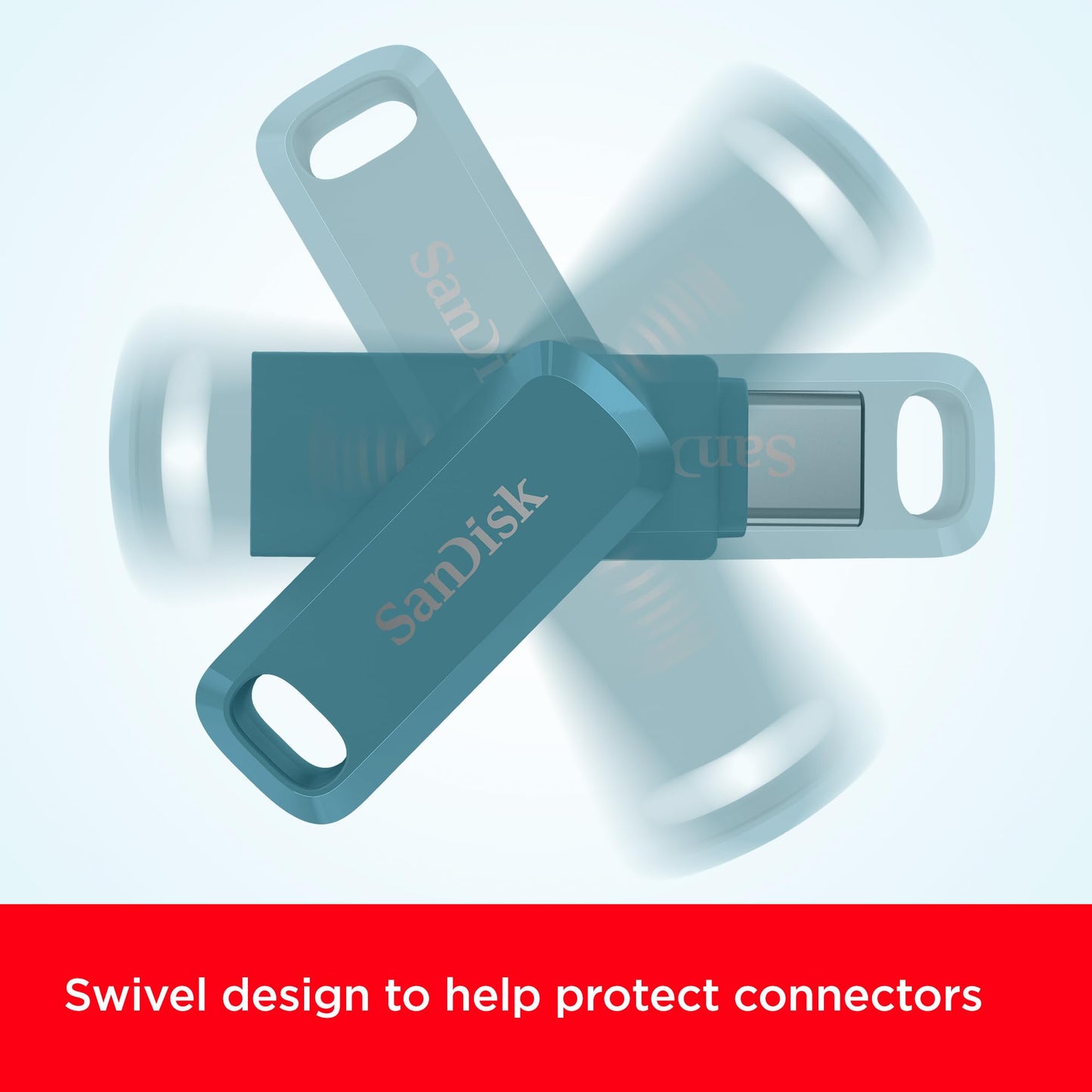 SANDISK 64GB Ultra Dual Drive Go USB Type-C Flash Drive, Navagio Bay - SDDDC3-064G-G46NBB