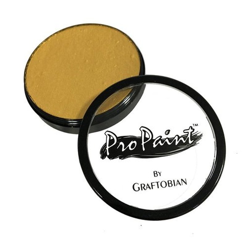 Graftobian Makeup ProPaint Face & Body Paint - Dewdrop Gold 30ml - Halloween Makeup - Costume Makeup for Adults - Body Paints for Adults - Face Paint Makeup - Skin Paint - Makeup Paint