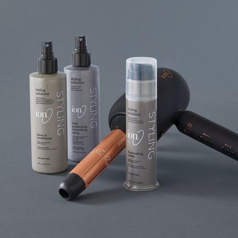 ion Styling Leave In Conditioner Spray, 8 Fl Oz, Dry, Brittle, or Coarse Hair, Anti-Frizz, Detangling, Paraben Free