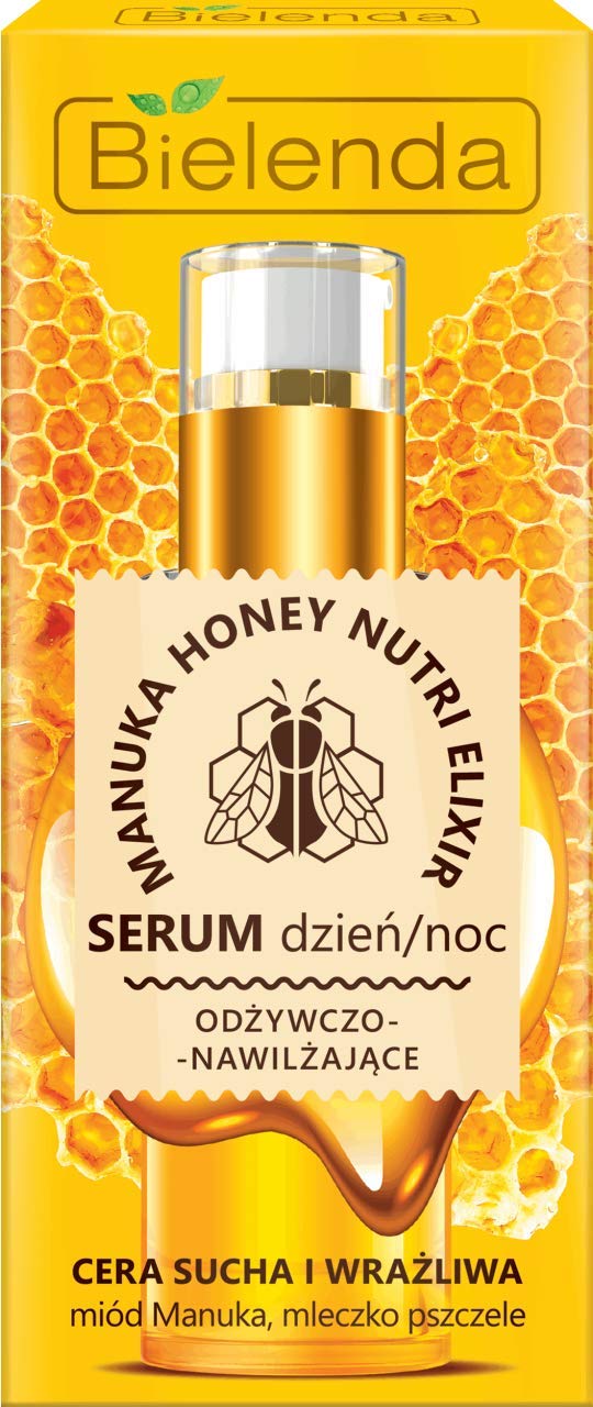 Bielenda MANUKA HONEY NUTRI ELIXIR Nourishing Face Serum Day/Night 30ml