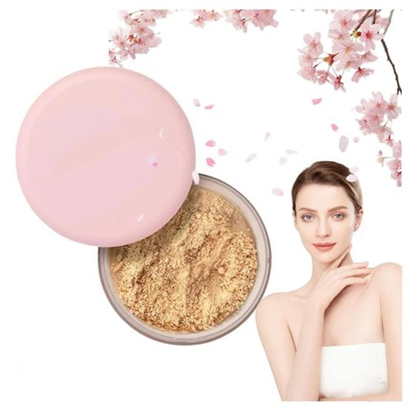 Milano Pink Powder, Milano Powder, Powder, Blurring Setting Powder, Beauty Pink Setting Powder, Beauty Powder for All Skin Tones (06)