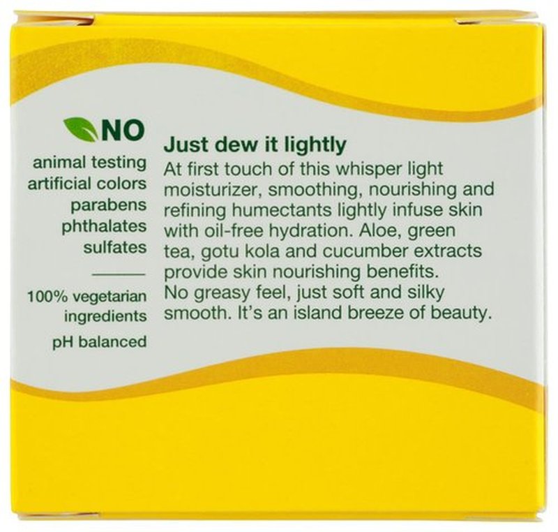 Alba Botanica Refining Aloe and Green Tea Hawaiian Oil-Free Moisturizer, 3 Ounce