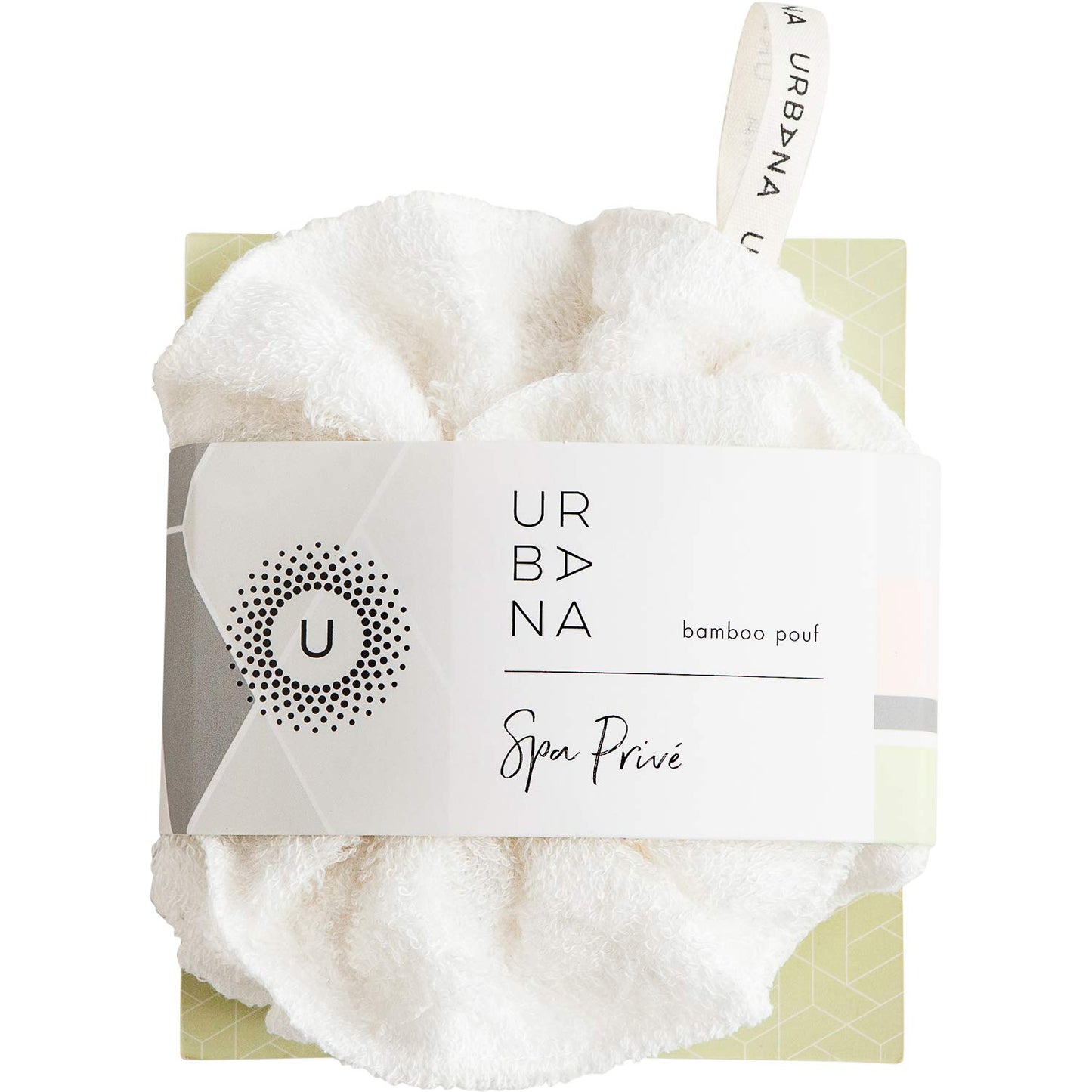 Urbana Spa Prive Home Spa Collection, Bath & Shower Pouf