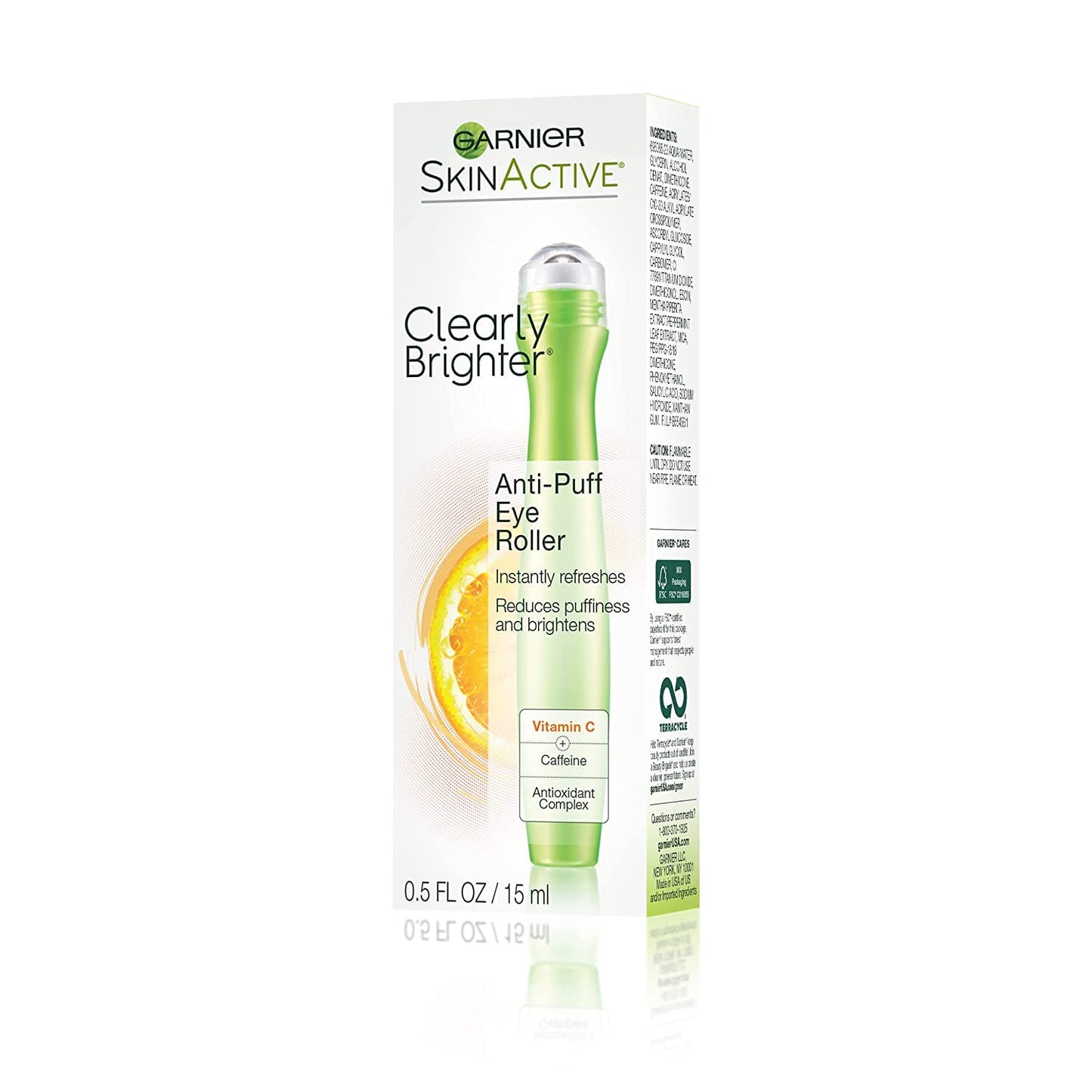Garnier nutritioniste skin renew anti puff eye roller - 0.5 oz