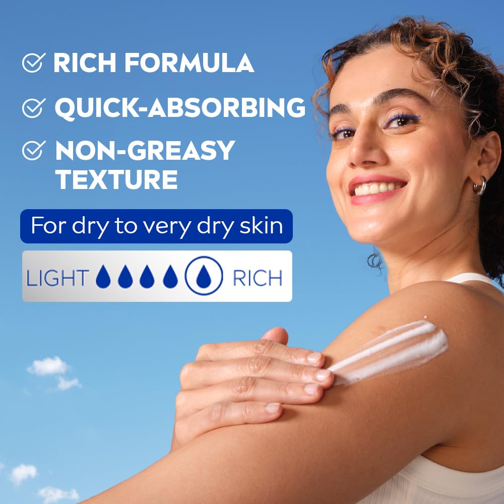 Nivea Nourishing Lotion Body Milk Richly Caring For Very Dry Skin, 400ml