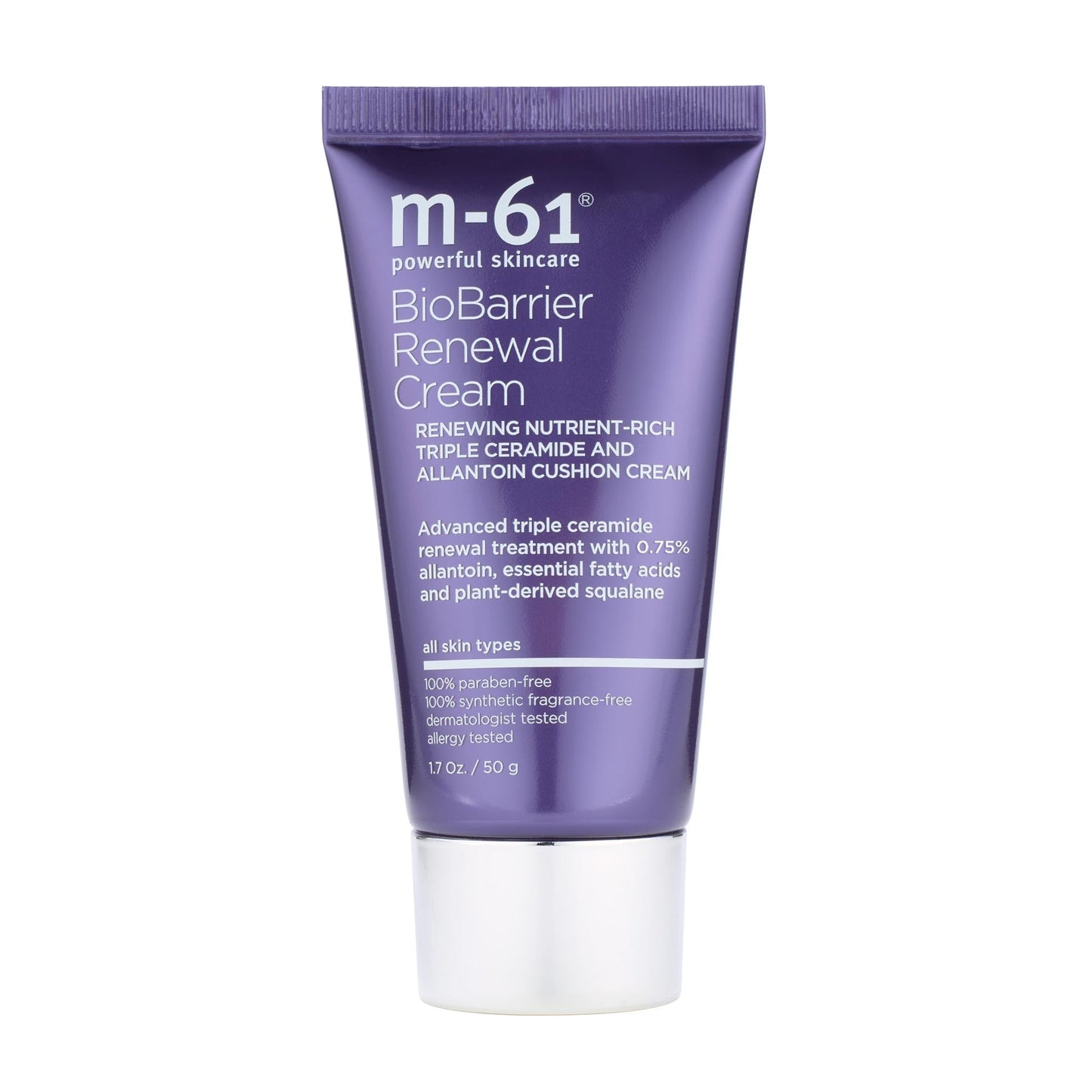 m-61 BioBarrier Renewal Cream | Matte Cushion Cream With 1% Allantoin for Normal to Sensitive Skin | Ultimate Skin Barrier Protection Treatment | Made in USA | Derm & Allergy Tested | 1.7 Fl Oz