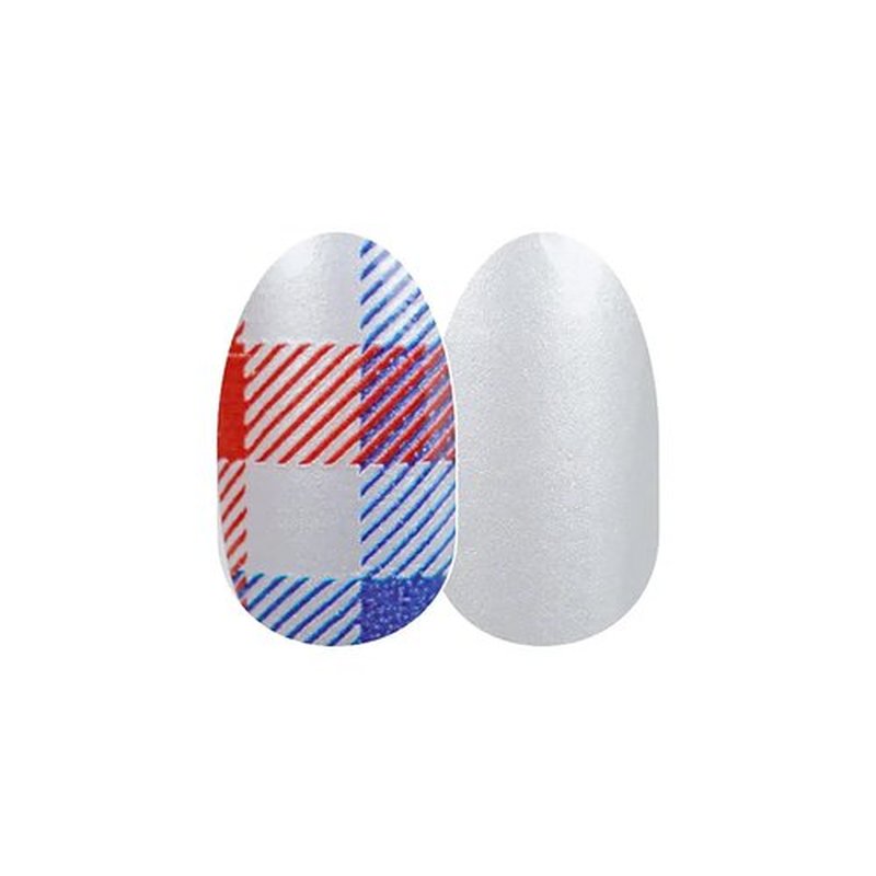 Plaid in the USA - Color Street Nail Strips, FDS619