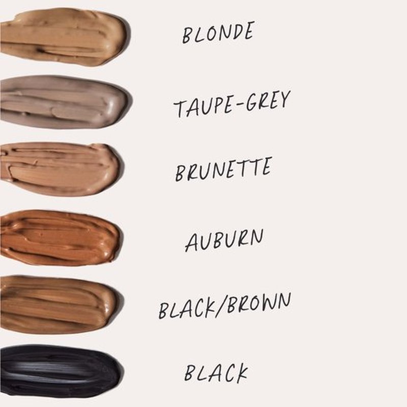 WUNDERBROW Waterproof Eyebrow Gel, Black/Brown, Vegan and Cruelty-Free