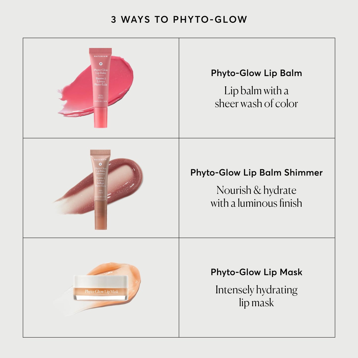Naturium Phyto-Glow Lip Balm Shimmer | With Plant Squalane Hydrates, Shea & Cupuaçu Butter | 0.34 FL OZ / 10 mL, Orbit