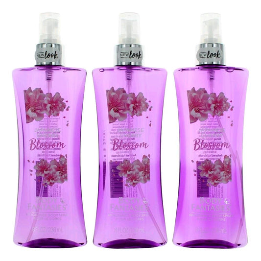 Japanese Cherry Blossom Body Spray - 3 Pack, 8oz Fragrance for Women