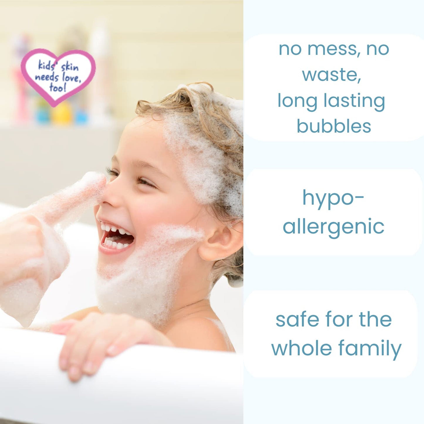TruKid Bubble Podz Bubble Bath for Kids, Toddlers, & Babies, Tear Free Gentle & Refreshing Bath Bomb for Sensitive Skin with Natural Moisturizers, Non-Toxic, pH Balanced, Cherry Scent (24 Podz)