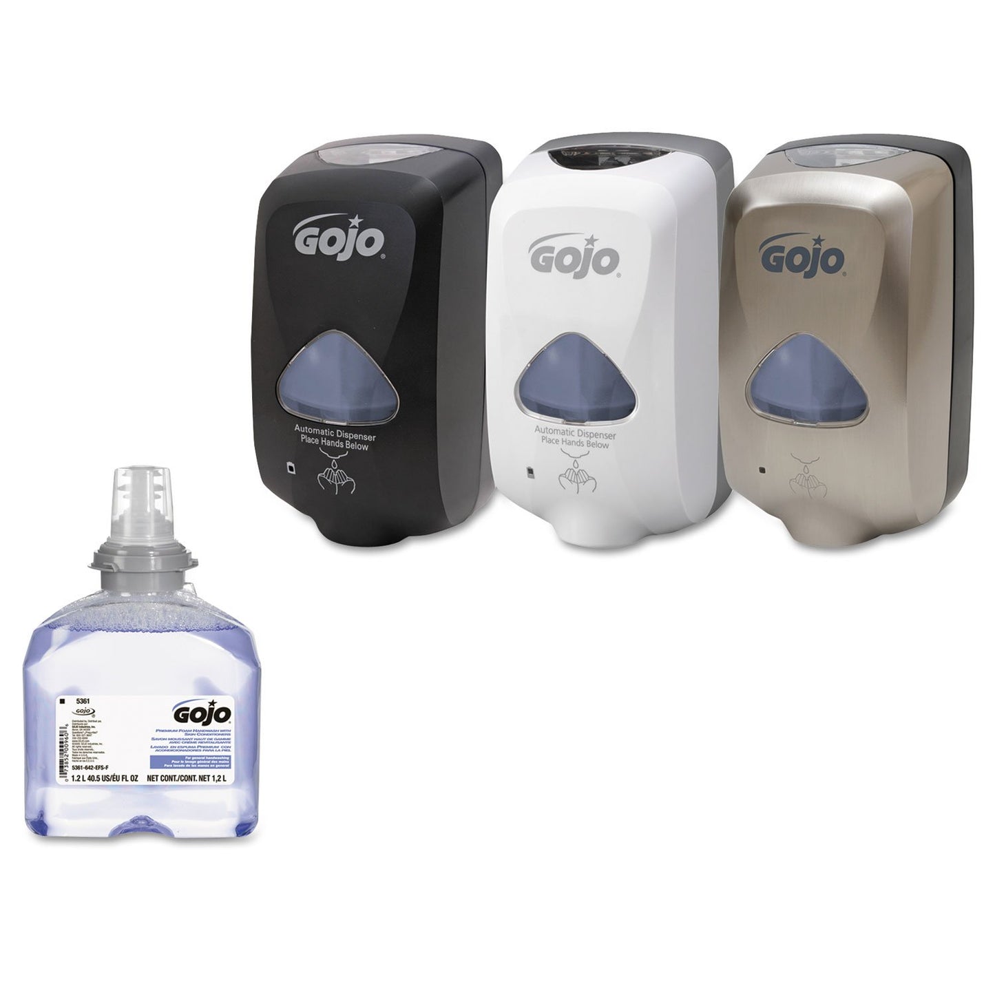 GOJO USGOJ536102 TFX Luxury Foam Hand Wash- Cranberry- Dispenser- 1200ml