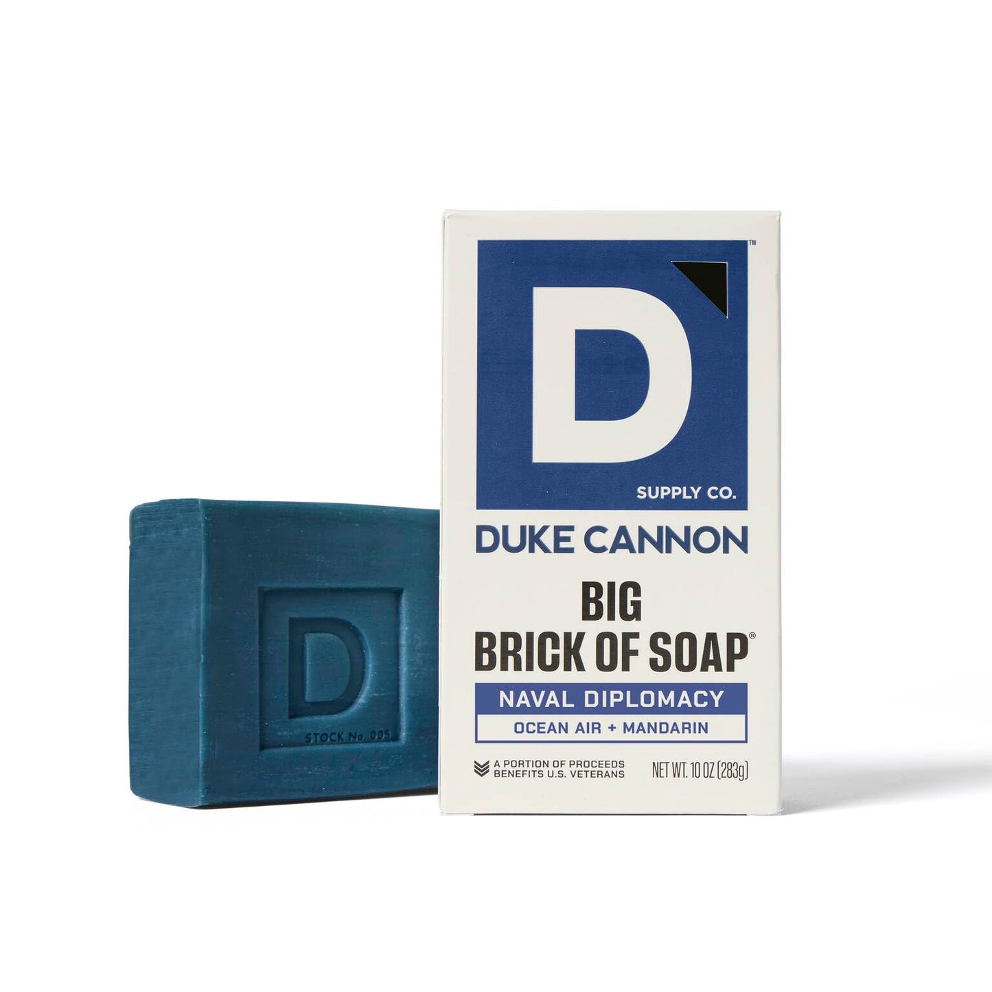 Duke Cannon Ultimate Freshness Soap 3-Pack Midnight Swim, Superior, & Naval Diplomacy - 10 oz Bars with Aquatic, Fresh Water, & Oceanic Scents - Triple Milled, American-Made