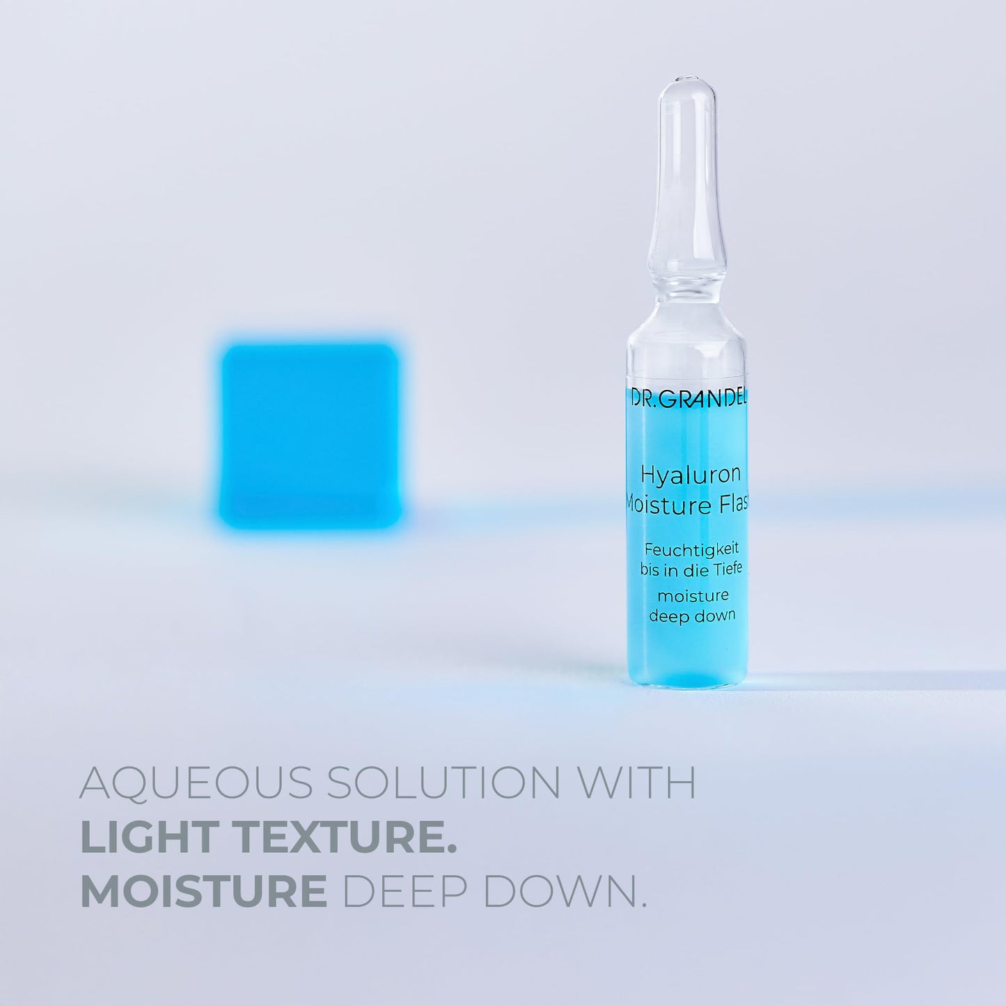DR. GRANDEL Hyaluron Moisture Flash Ampoules I 9ml Intensive Hydration Treatment I Instant Glow & Freshness Boost with MicroIHyaluronic Acid I Professional Grade Facial Serum Vials