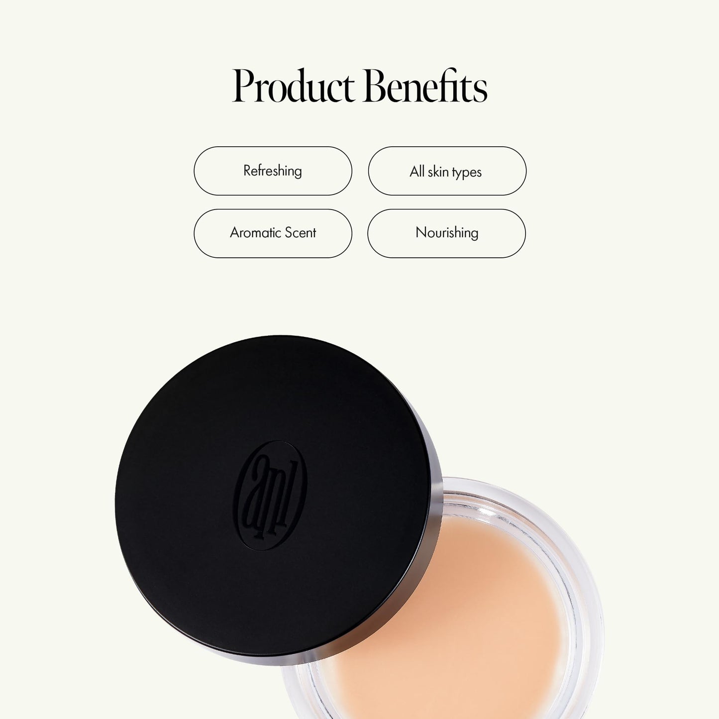 Fig Whisky Scent Balm, Portable Sized Vegan Solid Perfume Balm with Plant-Derived Formula, Fig Extract and Jojoba Oil, Andiroba Seed Oil, Body Fragrance, Woody Scent, Paraben Free (5g / 0.17 Oz)