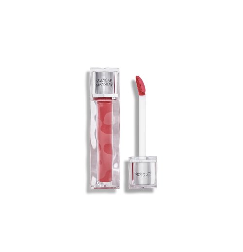 MUZIGAE MANSION Icy Glow Lip Tint – (Vegan Collagen), Long Lasting, (No-Stain), Hydrating Gloss, Matte Finish, (K-Beauty) Makeup, Red & Tinted Shades (05 BREEZY, 0.18 Fl oz)