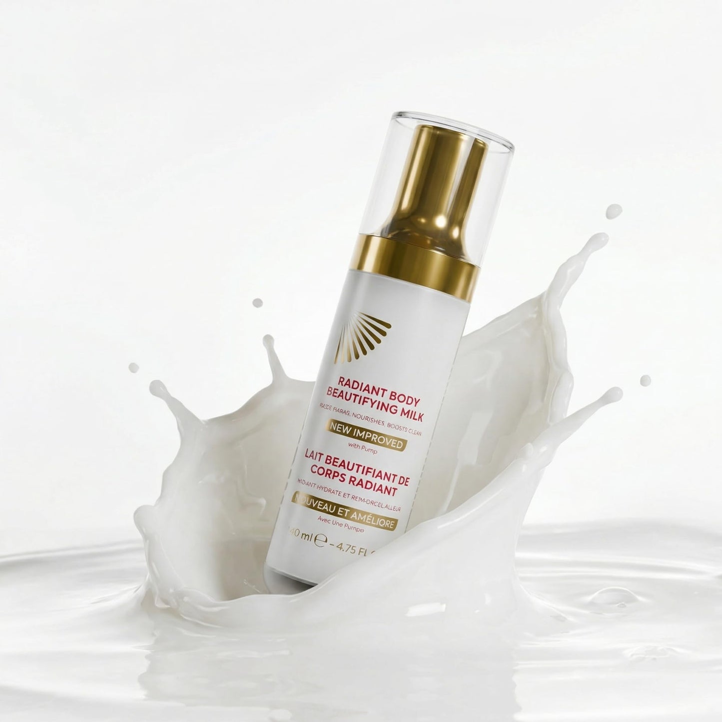 MAKARI Radiant Body Beautifying Milk (16.8 oz) | Brightening & Moisturizing Body Lotion | Helps Improve the Look of Spots & Uneven Tone | Supports a Glowing, Smooth Finish