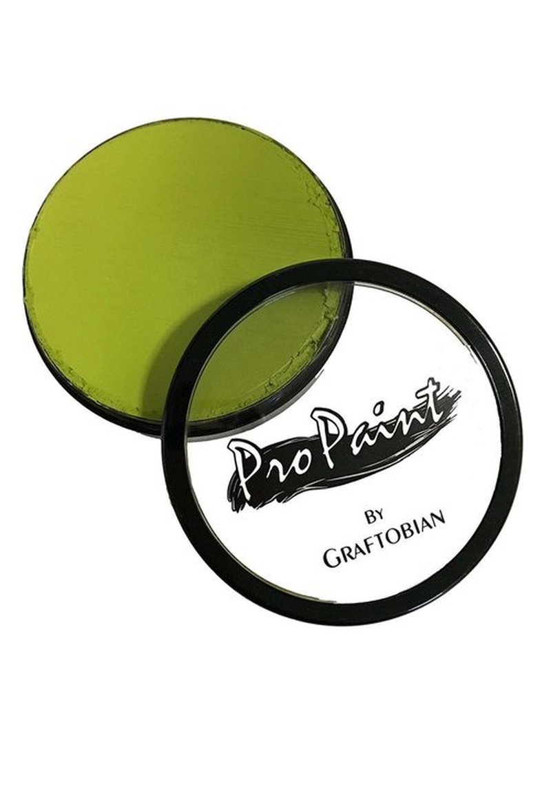 Graftobian Makeup ProPaint Face & Body Paint - Alien Green 30ml - Halloween Makeup - Costume Makeup for Adults - Body Paints for Adults - Face Paint Makeup - Skin Paint - Makeup Paint