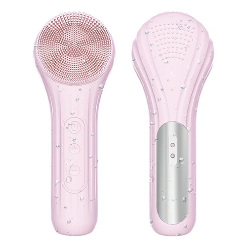 Facial Cleansing Brush face Scrubber Waterproof and Rechargeable Face Scrub Brush for Men & Women, Electric Silicone Face Scrubber for Facial, Electric Deep Cleaning, Exfoliating and Massaging