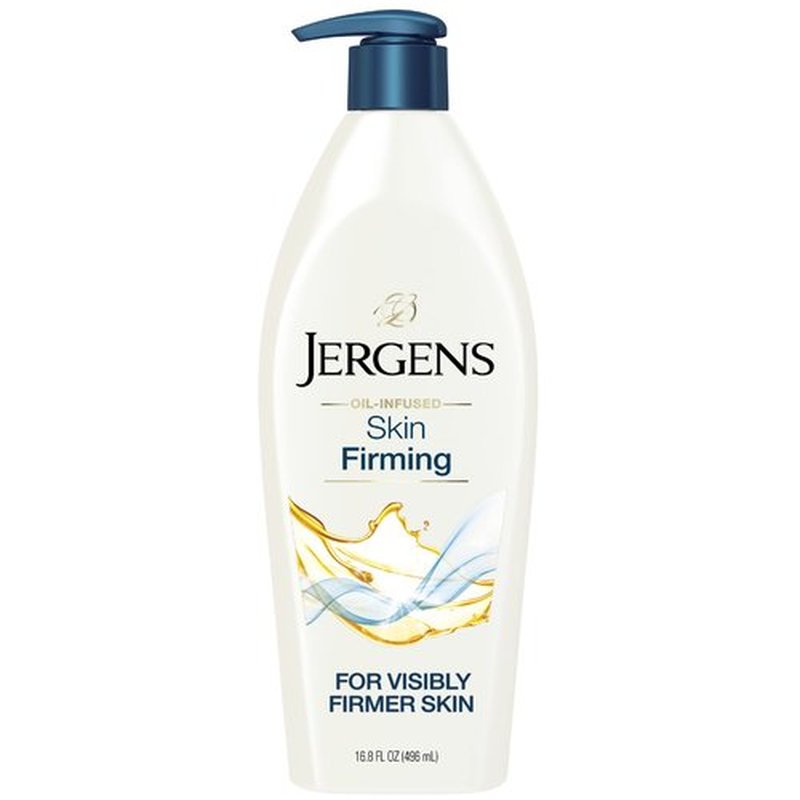 Jergens Original Scent Dry Skin Lotion, Body and Hand Moisturizer for Long Lasting Skin Hydration & Skin Firming Body Lotion for Dry to Extra Dry Skin, Skin Tightening Cream with Collagen