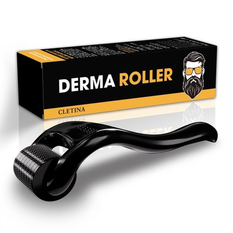 540 Titanium Derma Roller - Microneedle Micro Needle Roller for Men and Women Home Use - Microneedling Roller Dermaroller Skin Care Tool (#1.5#)