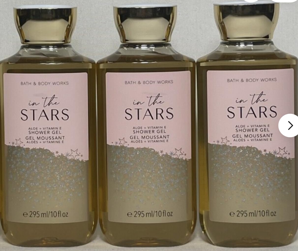 Stars Bath & Body Wash | 10 oz Moisturizing Shower Gel for Soft Skin